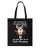 Image of Cranky Pants Make My Ass Look Amazing Today T-Shirt - Guys V-Neck - Basketweave Tote Bag