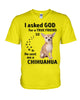 Image of A True Friend- Chihuahua Limited Classic T-Shirt - Guys V-Neck - Mug