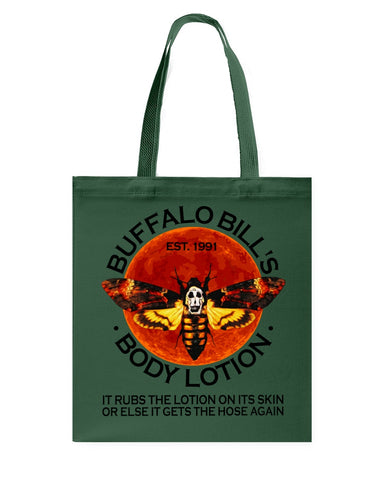 Buffalo Bill's Body Lotion Limited Classic T- Shirt - Guys Tee - Basketweave Tote Bag