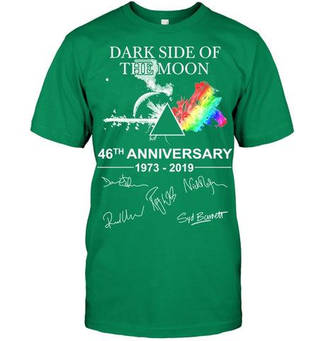 Dark Side Of The Moon 46Th Anniversary Limited Classic T- Shirt - Guys Tee - Ladies V-Neck