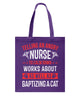 Image of Nurse - Calm Down Works Limited Classic T- Shirt - Basketweave Tote Bag - Mug