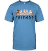 Image of Pit Bull Friends T-Shirt - Guys Tee - Ladies V-Neck