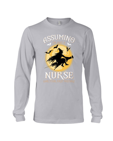 Assuming Nurse Witch Limited Classic T-Shirt - Guys V-Neck - Unisex Long Sleeve