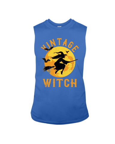 Vintage Witch Limited Classic T-Shirt - Guys Tee - Unisex Long Sleeve