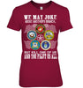 Image of We May Joke About Another Branch Limited Classic T-Shirt - Ladies Tee - Mug