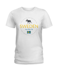 Sweden Jag Alsker Dig Limited Classic T- Shirt - Ladies Tee - Guys V-Neck