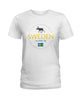 Image of Sweden Jag Alsker Dig Limited Classic T- Shirt - Ladies Tee - Guys V-Neck