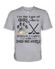 Image of A Big Fan Of Dogs And Hockey Girl Limited Classic T-Shirt - Guys V-Neck - Mug