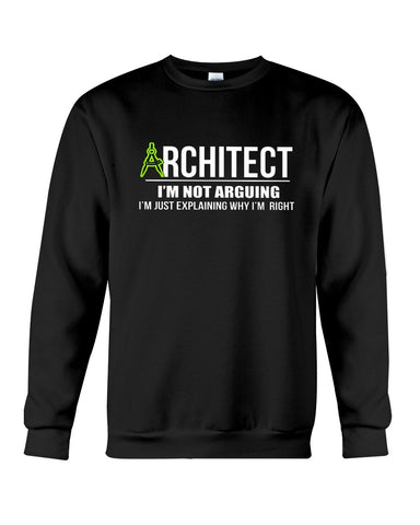 Architect- I'm Not Arguing Tote Bag - Sweatshirt - Unisex Tank Top