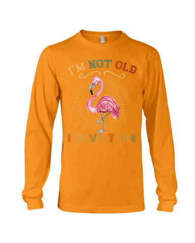 I'm Not Old I'm Vintage Swan Limited Classic T-Shirt - Guys V-Neck - Unisex Long Sleeve