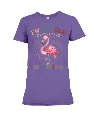 I'm Not Old I'm Vintage Swan Limited Classic T-Shirt - Ladies Tee - Hoodie