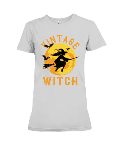 Vintage Witch Limited Classic T-Shirt - Ladies Flowy Tank - Ladies Tee