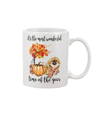 Pekingese - The Most Wonderful Time T-Shirt - Mug