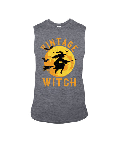 Vintage Witch Limited Classic T-Shirt - Guys Tee - Unisex Long Sleeve