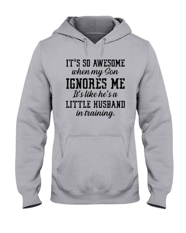 Little Husband In Training T-Shirt - Hoodie - Guys V-Neck