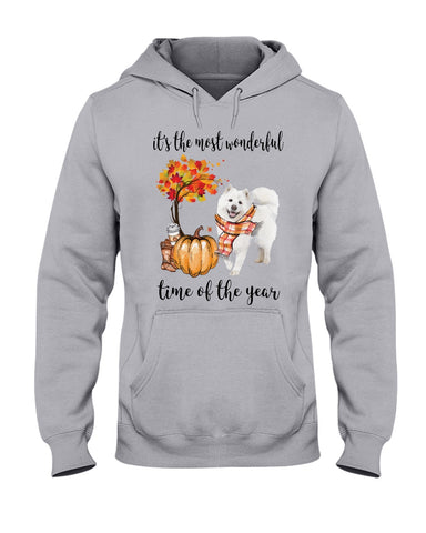 Samoyed - The Most Wonderful Time T-Shirt - Hoodie - Ladies Tee