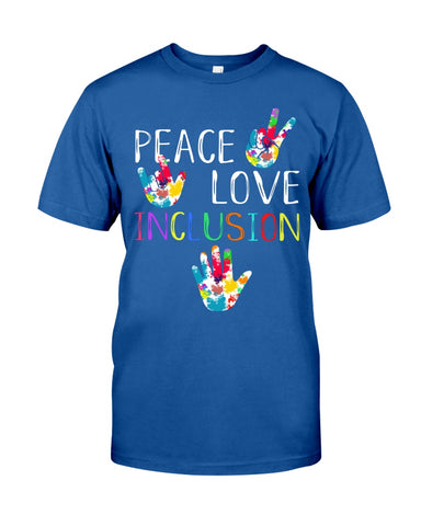 Peach Love Inclusion T-Shirt - Guys Tee - Unisex Long Sleeve