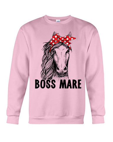 Boss Mare Horse Limited Classic T- Shirt - Guys Tee - Sweatshirt