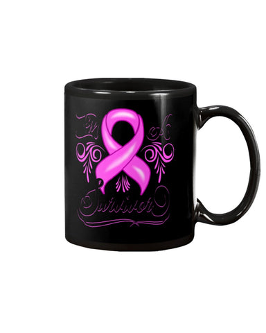 Believe - Breast Cancer Awareness Limited Classic T-Shirt - Guys V-Neck - Mug