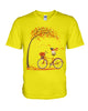 Image of Lovely Pug In Fall T-Shirt - Guys V-Neck - Mug