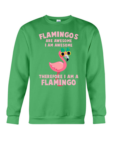 Flamingos Are Awesome Limited Classic T-Shirt - Guys Tee - Sweatshirt