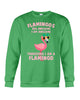 Image of Flamingos Are Awesome Limited Classic T-Shirt - Guys Tee - Sweatshirt