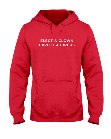 Elect A Clown - Expect A Circus Limited Classic T-Shirt - Hoodie - Guys V-Neck