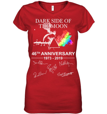 Dark Side Of The Moon 46Th Anniversary Limited Classic T- Shirt - Guys Tee - Ladies V-Neck