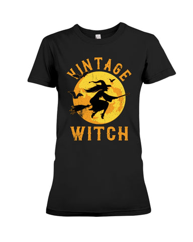 Vintage Witch Limited Classic T-Shirt - Ladies Flowy Tank - Ladies Tee