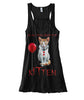 Image of I'm A Horroraholic Kitten T-Shirt - Ladies Flowy Tank - Unisex Tank Top