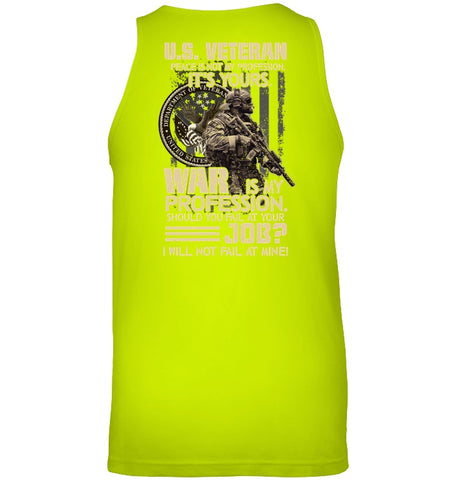Peace Is Not My Profession T-Shirt - Ladies Tee - Unisex Tank Top