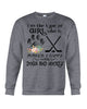 Image of A Big Fan Of Dogs And Hockey Girl Limited Classic T-Shirt - Sweatshirt - Unisex Tank Top