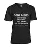 Image of Some Aunts Have Tattoos T-Shirt - Guys V-Neck - Ladies V-Neck