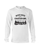 Image of Never Mess With A Croatian Girl Limted Classic T-Shirt - Unisex Long Sleeve