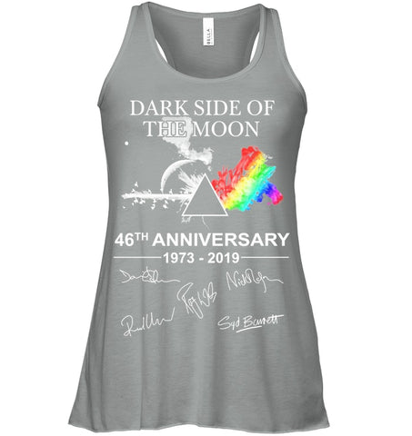 Dark Side Of The Moon 46Th Anniversary Limited Classic T- Shirt - Unisex Long Sleeve - Ladies Flowy Tank