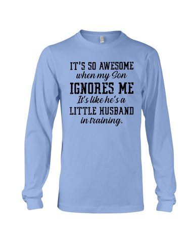 Little Husband In Training T-Shirt - Unisex Long Sleeve