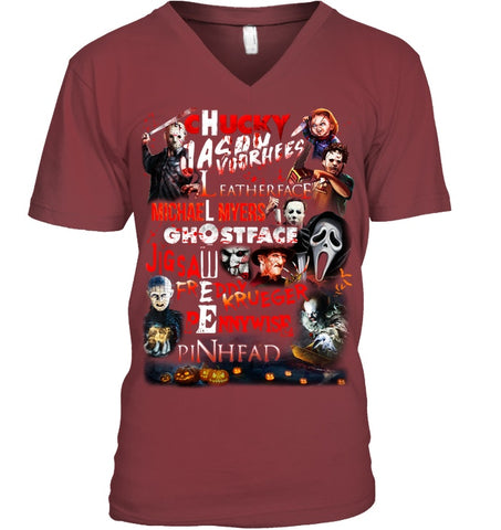 Long Horrible Halloween Limitted Classic T-Shirt - Guys V-Neck - Ladies V-Neck