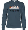 Image of Pit Bull Friends T-Shirt - Unisex Long Sleeve - Sweatshirt