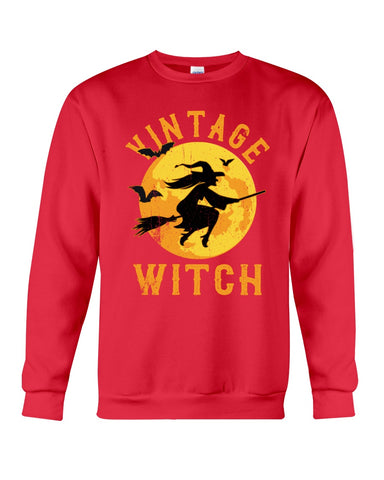 Vintage Witch Limited Classic T-Shirt - Sweatshirt - Unisex Tank Top