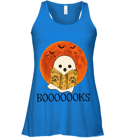 Boo Loves Booooooks T-Shirt - Ladies Flowy Tank - Youth Tee