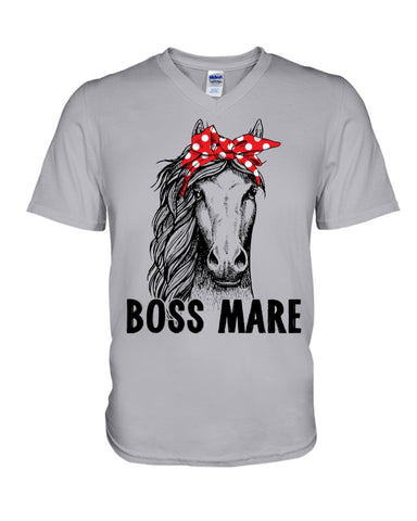 Boss Mare Horse Limited Classic T- Shirt - Hoodie - Guys V-Neck