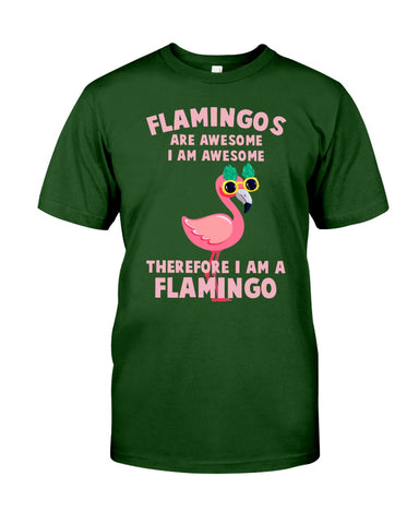 Flamingos Are Awesome Limited Classic T-Shirt - Guys Tee - Sweatshirt