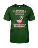 Image of Flamingos Are Awesome Limited Classic T-Shirt - Guys Tee - Sweatshirt