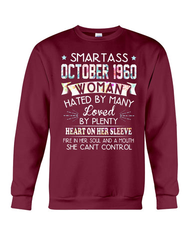 Smartass October 1960 Tote Bag - Sweatshirt - Unisex Tank Top