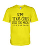 Image of Texas Girl Cuss Too Much Limited Classic T- Shirt - Ladies Tee - Guys V-Neck