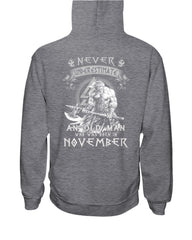 Never Underestimate A November Man Limited Classic T-Shirt - Hoodie