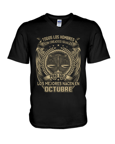 Octubre - Los Hombres T-Shirt - Hoodie - Guys V-Neck