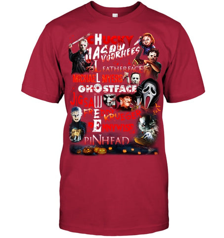 Long Horrible Halloween Limitted Classic T-Shirt - Guys Tee - Horizontal Poster