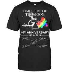 Dark Side Of The Moon 46Th Anniversary Limited Classic T- Shirt - Guys Tee - Ladies V-Neck