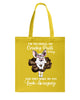Image of Cranky Pants Make My Ass Look Amazing Today T-Shirt - Guys V-Neck - Basketweave Tote Bag